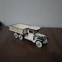 Vintage Truck 3D Puzzle Laser Cut Vector File