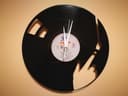 Vinyl Record Wall Clock Laser Cut Vector File