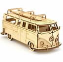 VW T1 Camper Van 3D Puzzle Laser Cut Model Vector Plan