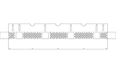 Wall Mounted Grinder Storage Rack Vector DXF File