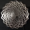Wavy Lattice Decorative Bowl Vector File for Laser Cutting