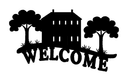 Welcome Home House Sign Vector File DXF