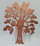 Whimsical Tree Wall Clock Laser Cut Vector File