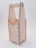 Wooden Beer Caddy Laser Cut Vector File
