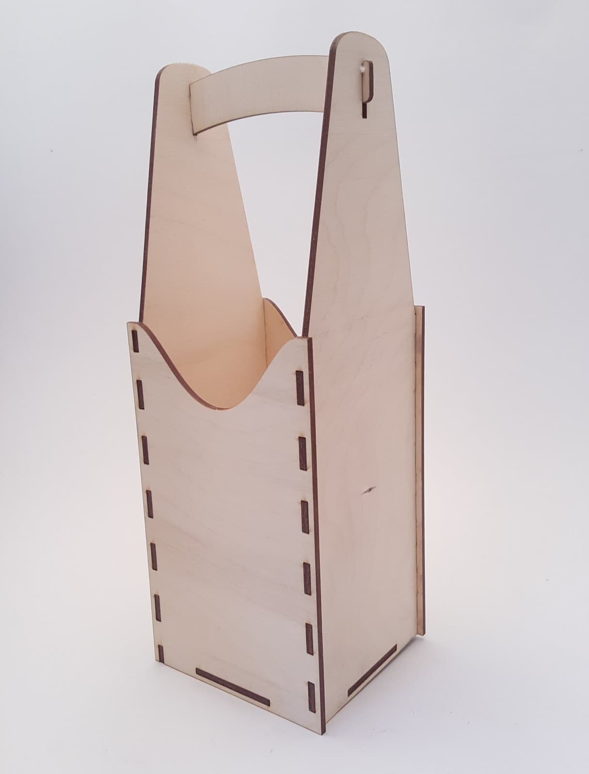 Wooden Beer Caddy Laser Cut Vector File