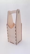 Wooden Beer Carrier Caddy Laser Cut Vector Plan
