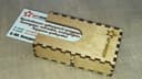 Wooden Business Card Holder Laser Cut Template (CDR, DXF)