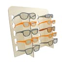 Wooden Countertop Eyewear Display Stand Laser Cut Vector File
