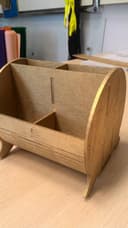 Wooden Desk Organizer Laser Cut Vector Plan