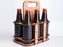 Wooden Four-Pack Beer Carrier Laser Cut Vector File
