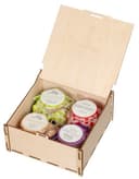 Wooden Gift Box for Jars Vector Laser Cut File