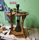 Wooden Hookah Table CNC Router and Laser Cut Plan (DXF)