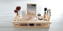 Wooden Makeup Organizer with Mirror Laser Cut Vector File