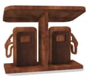 Wooden Toy Gas Station Laser Cut Project Vector File