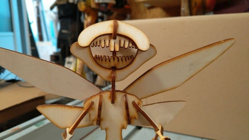 3D Laser Cut Tooth Fairy DXF File - Hellboy 2 Inspired