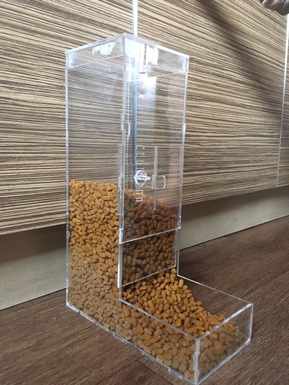 Acrylic Pet Food Dispenser Laser Cut Vector File