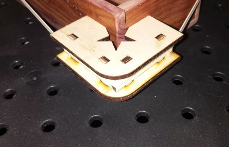 Adjustable Corner Clamps for Woodworking - Vector File DXF
