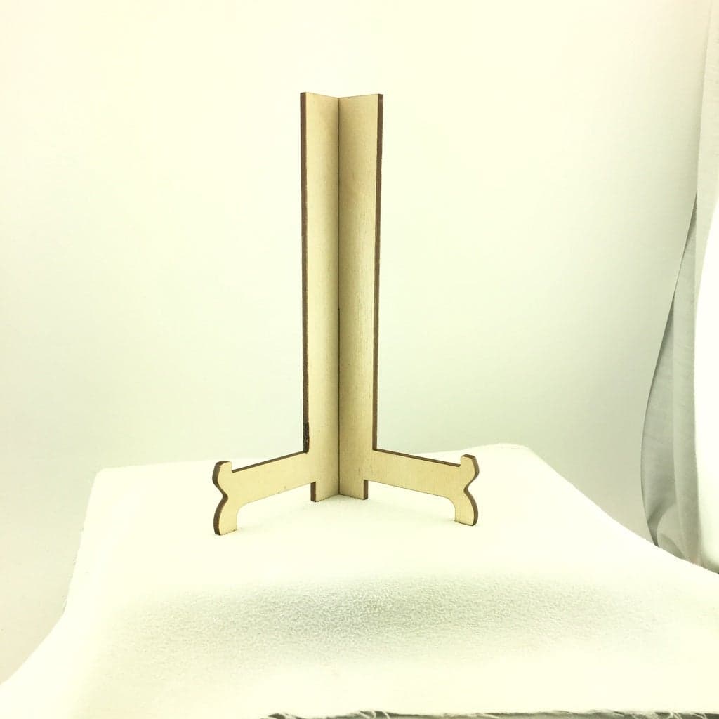 Adjustable Wooden Display Stand Laser Cut Vector SVG