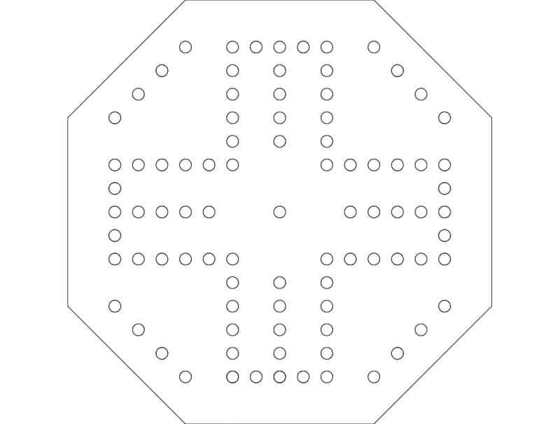 Aggravation Board Game Vector DXF File for CNC