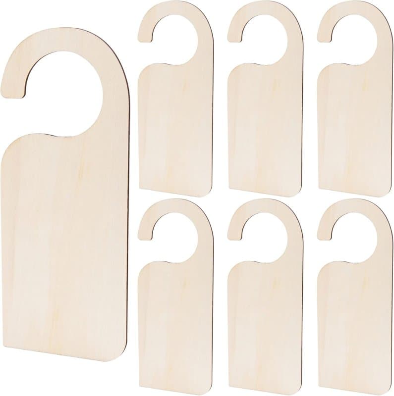 Blank Door Knob Hanger Sign Vector Laser Cut File