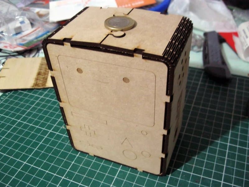 BMO Character Coin Bank Laser Cut Vector Plan DXF