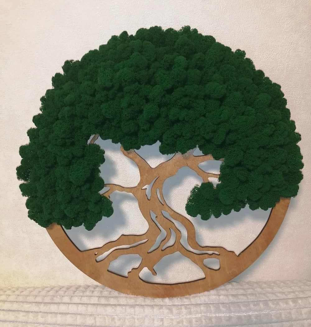 Circular Tree of Life Wall Art Laser Cut Vector File
