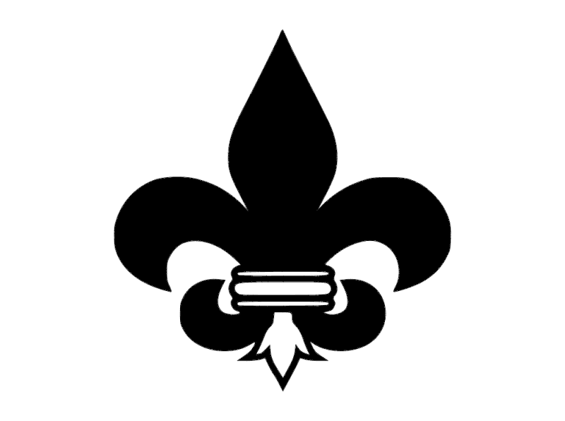 Classic Fleur de Lis Vector Design for Laser Cutting DXF