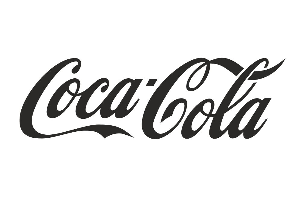 Coca-Cola Logo Vector File for Laser Cutting