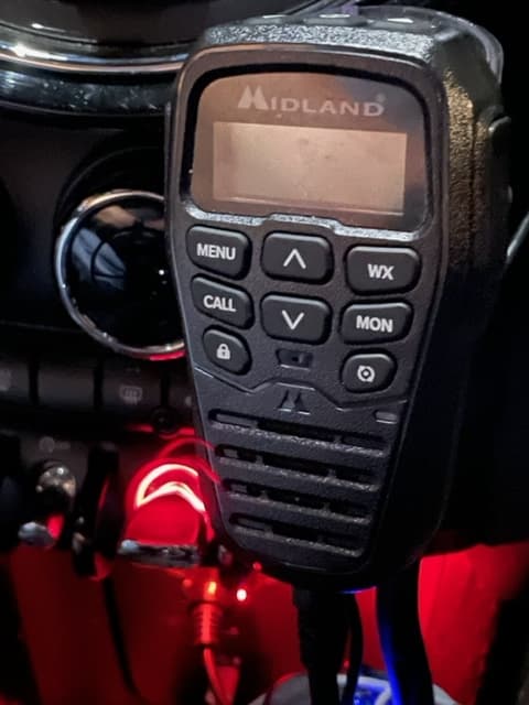 Custom Midland Radio Mic Holder Laser Cut SVG Vector Plan