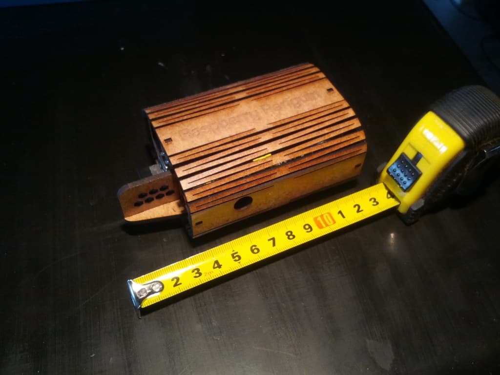 Custom Raspberry Pi Case Laser Cut SVG Plan