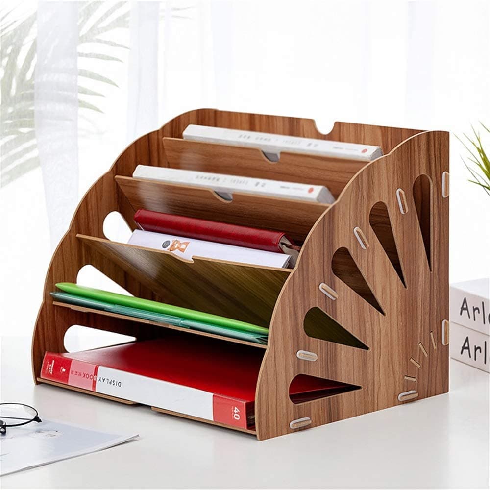 Desktop Document Organizer Laser Cut File Vector