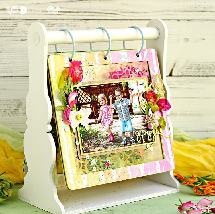 Desktop Photo Album Stand Laser Cut Vector File