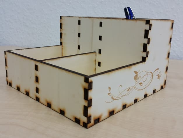 Desktop Stationery Organizer Laser Cut SVG Vector Plan