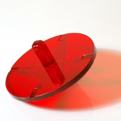DIY Spinning Top Toy Vector File for Laser Cutting