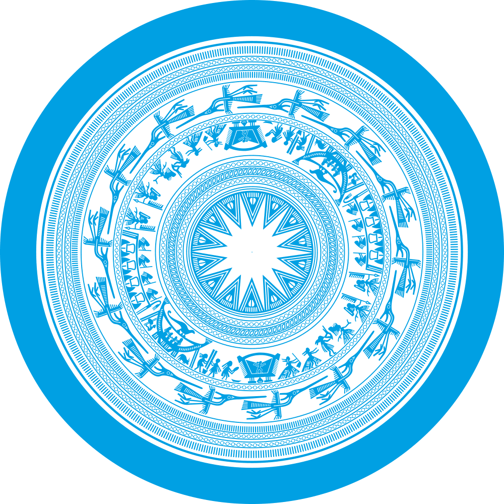 Dong Son Drum Mandala Vector Laser Cut Design