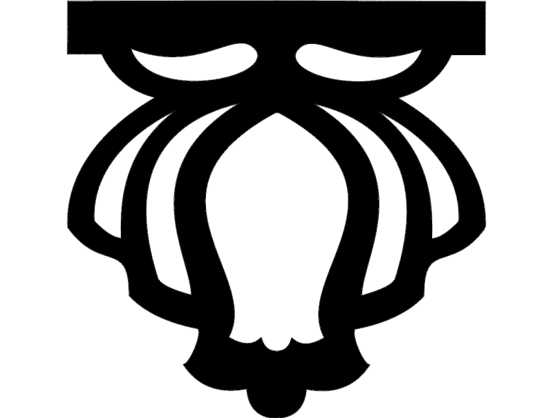 Elegant Decorative Corbels Vector File for CNC Laser Cutting