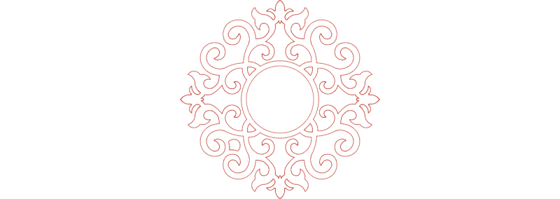 Elegant Ornamental Mandala Circular Frame Vector DXF File