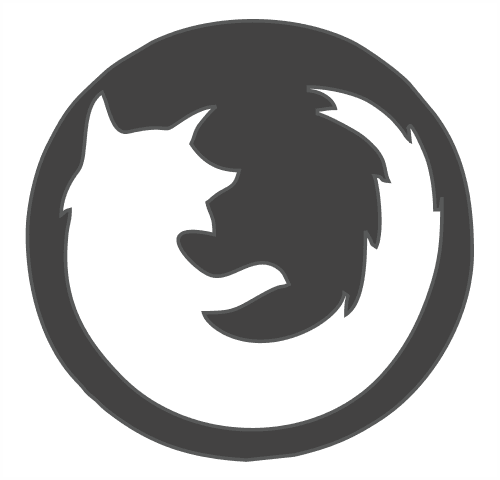 Firefox Web Browser Logo Vector Design (DXF, SVG)