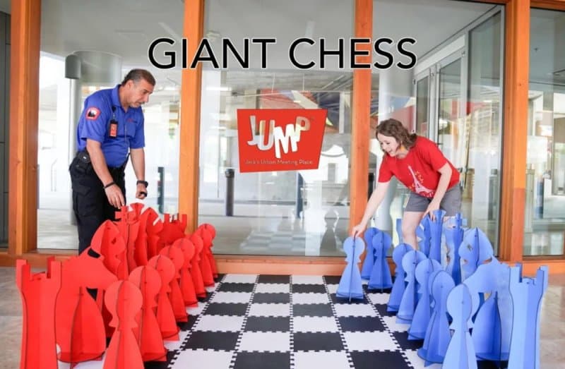 Giant Chess Set 3D Puzzle Vector File for Laser Cutting