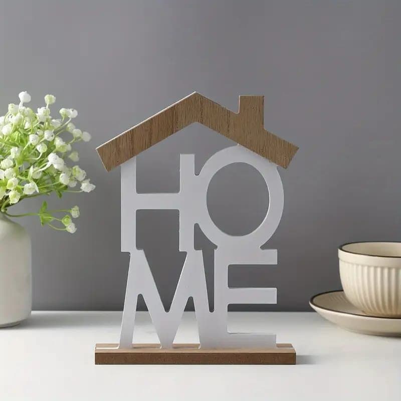 Home Sweet Home House Sign Laser Cut Vector File