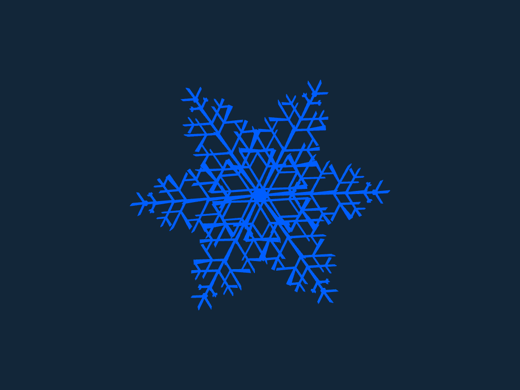 Intricate Snowflake Ornament Laser Cut Vector File