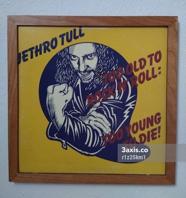 Jethro Tull Album Cover Laser Cut Wall Art SVG File