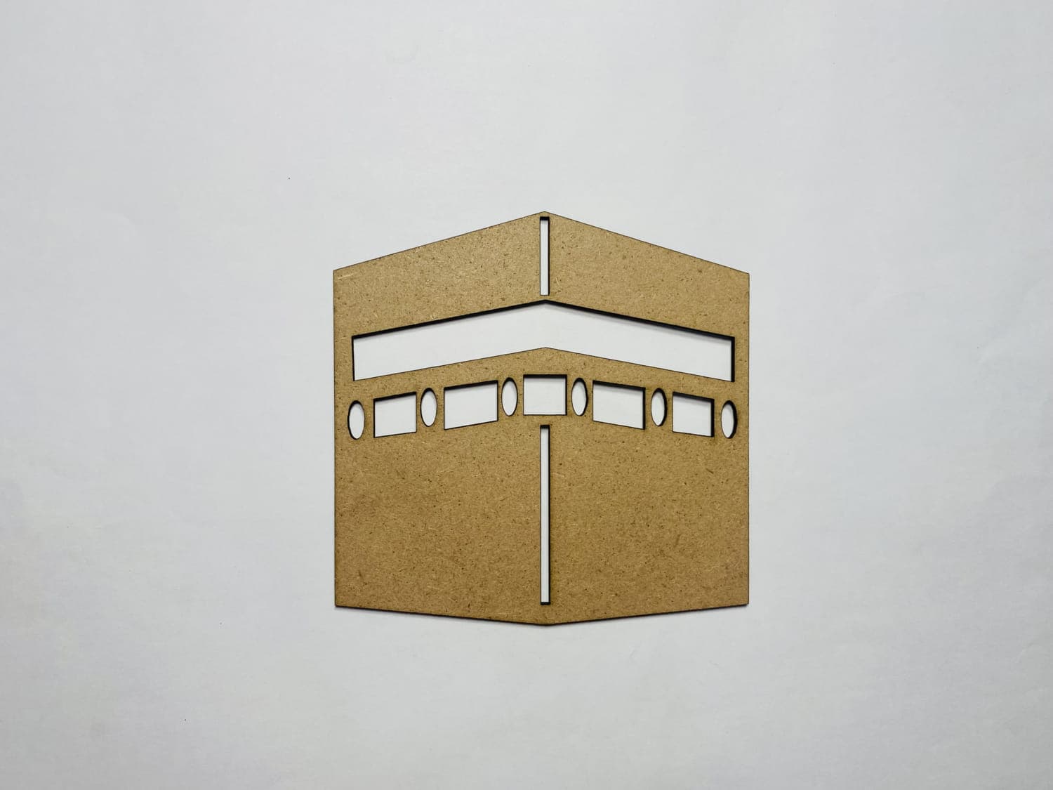 Kaaba Mecca Laser Cut Design - Free Vector File