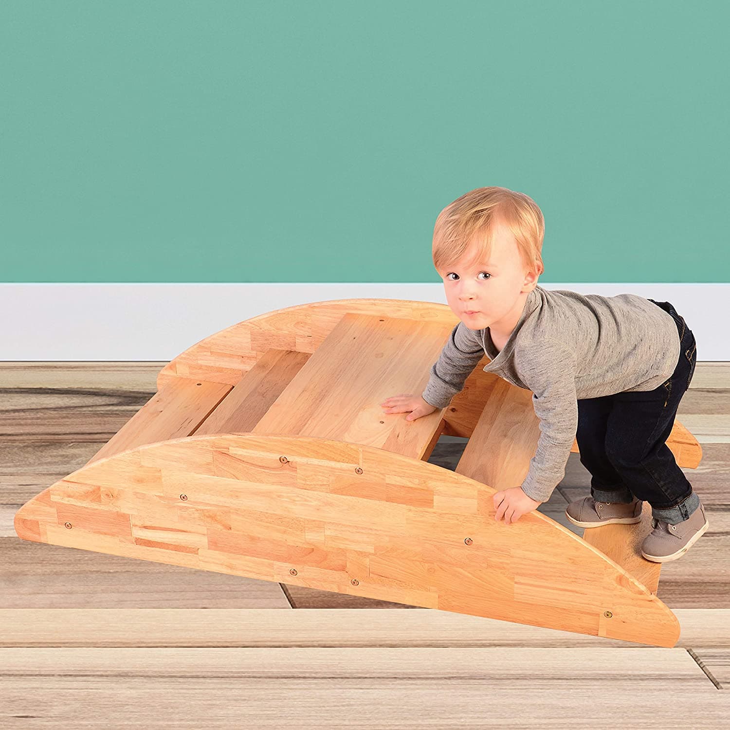 Kids Rocking Boat Step Climber Laser Cut Vector Plan