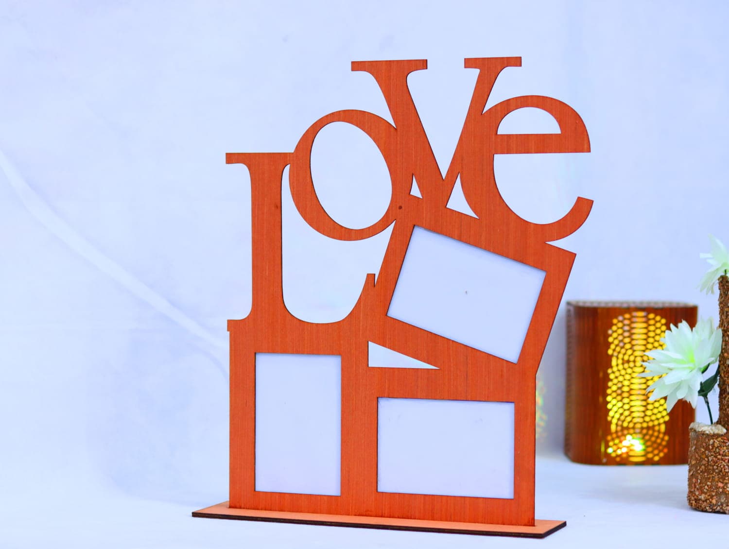 Love Photo Frame Laser Cut Vector File
