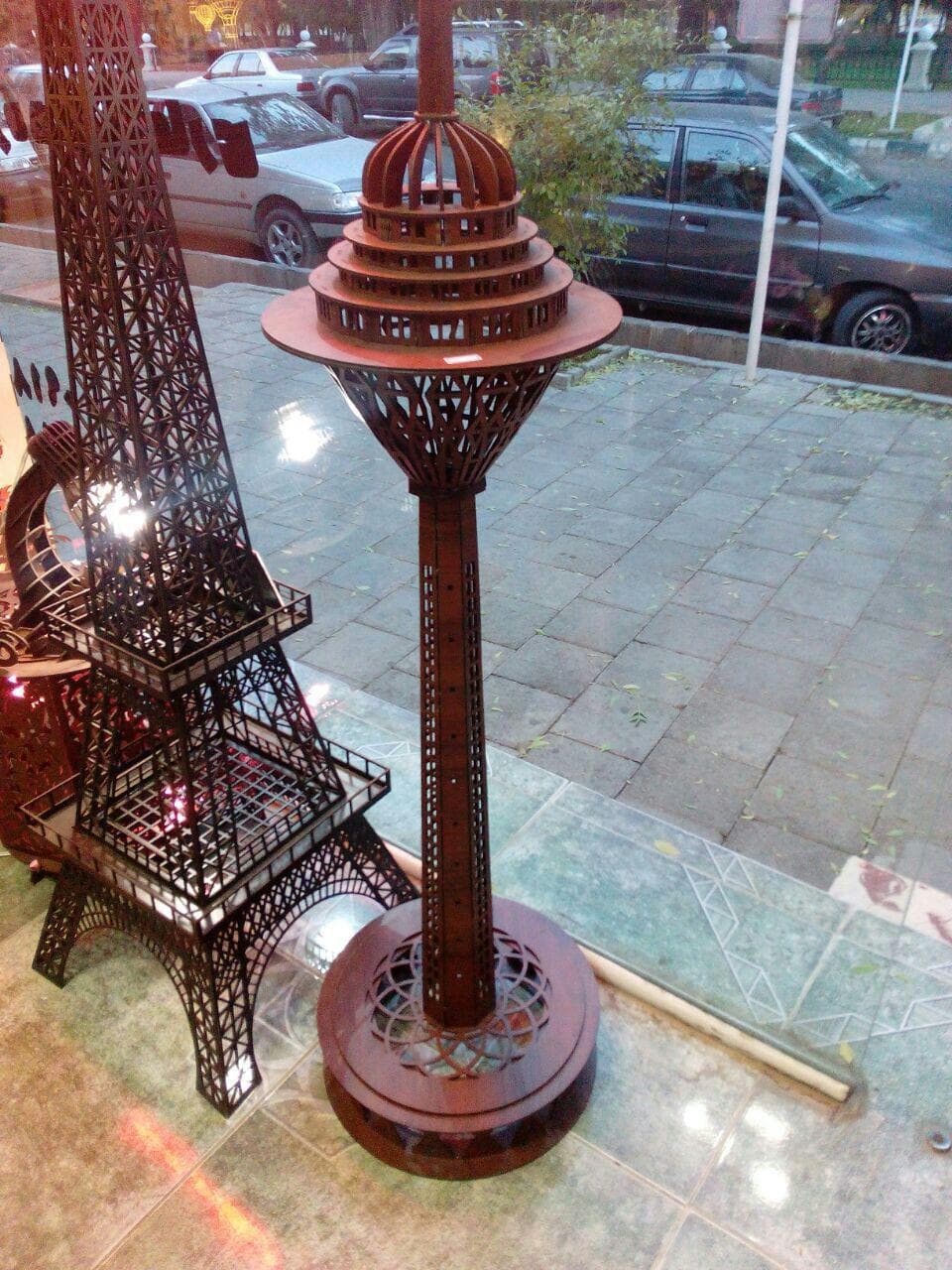 Milad Tower 3D Puzzle Laser Cut Model Vector File
