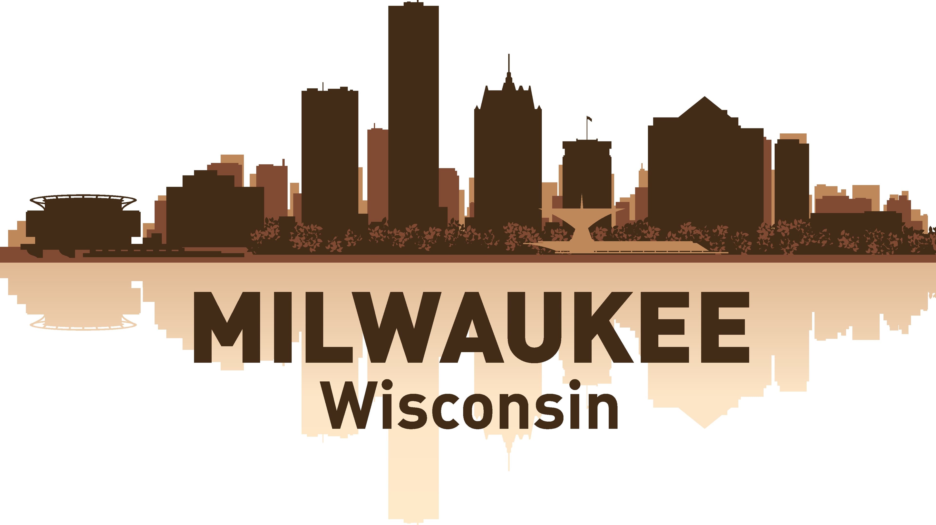 Milwaukee Skyline Cityscape Vector File for Laser Cutting