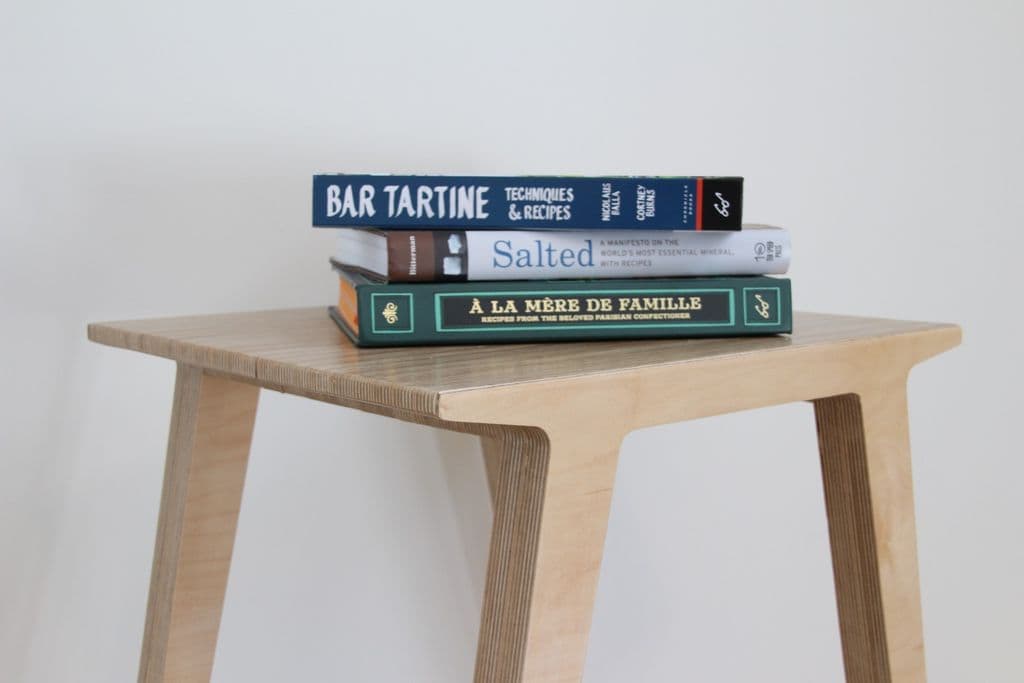 Minimalist Plywood End Table DXF Vector Plan