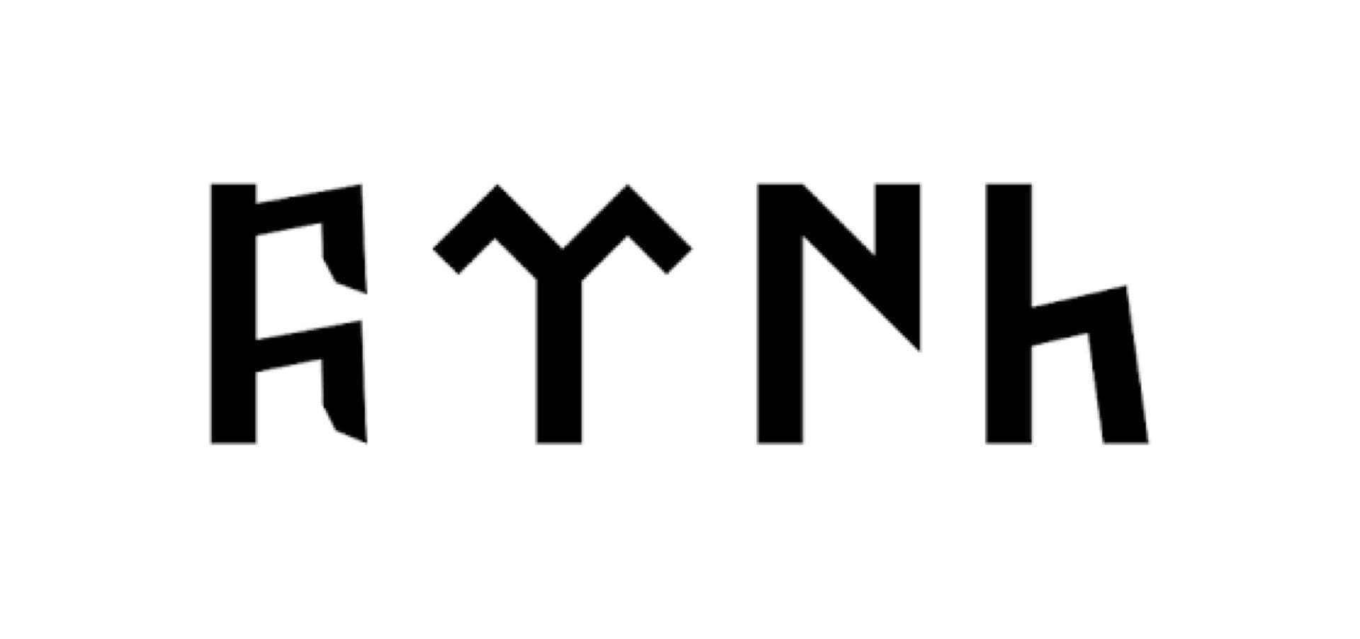 Old Turkic Orkhon Script Vector DXF File