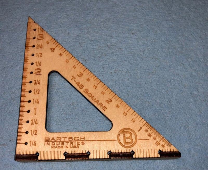 Precision T-45 Square Gauge Ruler Laser Cut Vector File